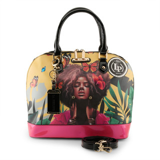 Thumbnail 1: LA PHILIPE La Philipe Butterfly Fly Large Bowler Handbag 