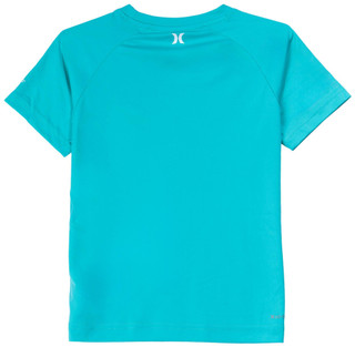 Thumbnail 3: Hurley Hurley Big Boys Graphic Short Sleeve Rash Guard 