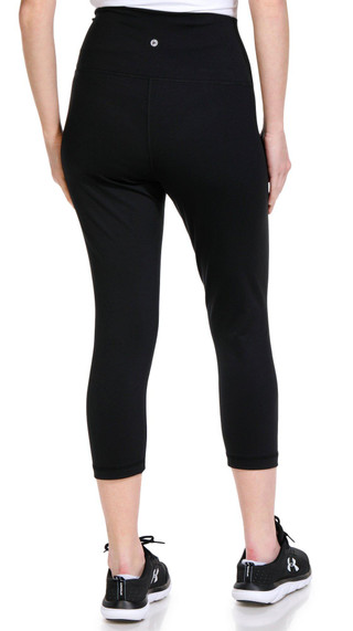 Thumbnail 4: 90 DEGREE BY REFLEX 90 Degree By Reflex Womens 2 Pk Solid Basic Capri Leggings 