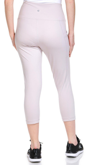 Thumbnail 3: 90 DEGREE BY REFLEX 90 Degree By Reflex Womens 2 Pk Solid Basic Capri Leggings 