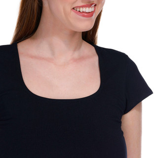 Thumbnail 4: Jolie & Joy Jolie & Joy Juniors Cap Sleeve Double Layer Tee 