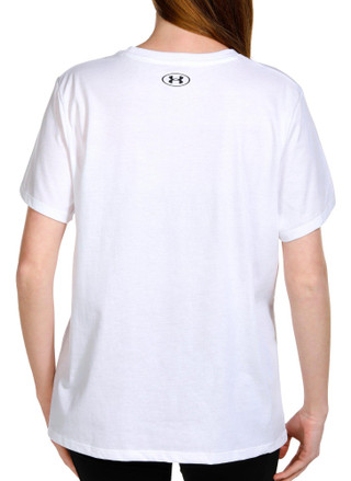 Thumbnail 2: Under Armour Under Armour Womens Short Sleeve Outline Logo Tee 