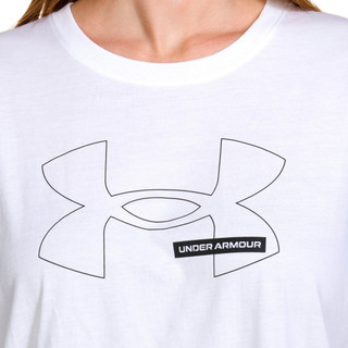 Thumbnail 3: Under Armour Under Armour Womens Short Sleeve Outline Logo Tee 
