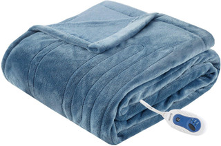 Thumbnail 1: Beautyrest Beautyrest Oversized Plush Heated Throw 