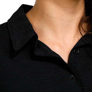 Thumbnail 3: DISCREET Discreet Juniors Solid Button Down Top 