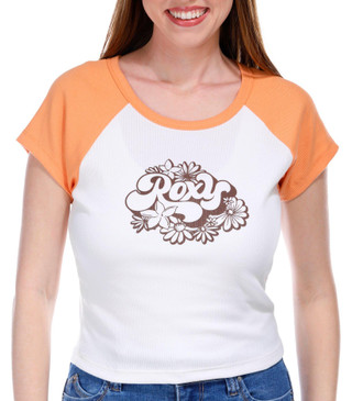 Thumbnail 1: ROXY Roxy Juniors Groovy Logo Tee 
