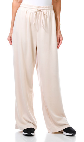 Thumbnail 1: BUNULU Bunulu Womens Scuba Wide Leg Drawstring Pants 