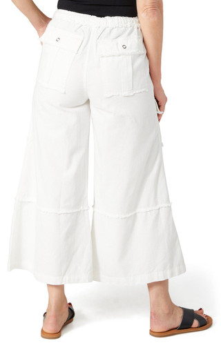 Thumbnail 2: BUNULU Bunulu Womens Wide Leg Cargo Pants 
