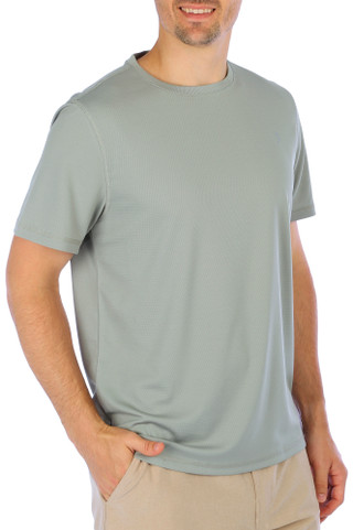Thumbnail 4: REEL LEGENDS Reel Legends Mens Freeline Solid Short Sleeve Top 