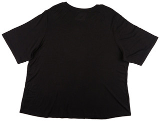 Thumbnail 2: T. Tahari T. Tahari Plus Solid Short Sleeve Crew Neck Top 