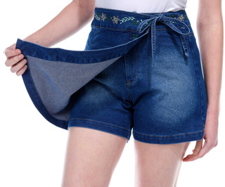 Thumbnail 2: BUNULU Bunulu Womens Embroidered Wrap Skort 