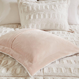 Thumbnail 13: Madison Park Madison Park Gia Back Print Long Fur Comforter Mini Set 