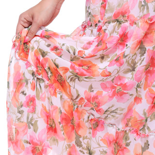 Thumbnail 5: Rabbit Rabbit Rabbit Rabbit Womens Off the Shoulder Floral Maxi Dress 