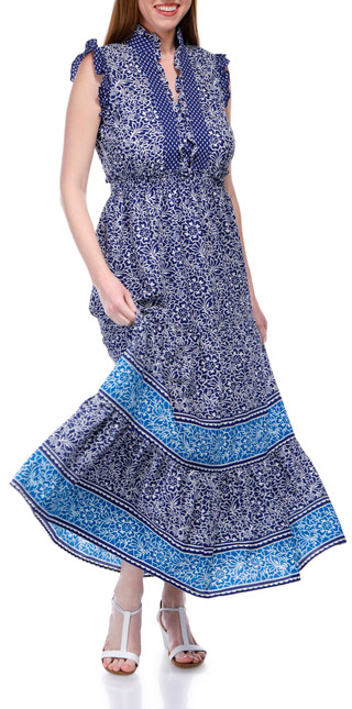 Thumbnail 5: London Times London Times Womens Short Sleeve Maxi Dress 