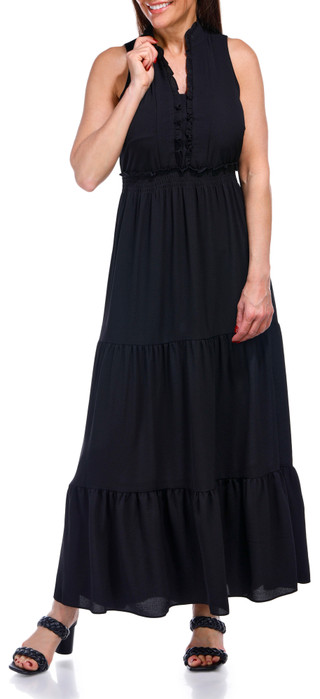 Thumbnail 4: London Times London Times Womens Sleeveless Maxi Dress 