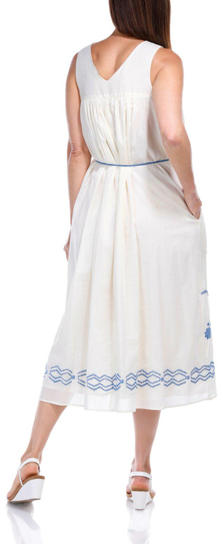 Thumbnail 4: Ellen Tracy Ellen Tracy Womens Embroidered Floral Midi Dress 