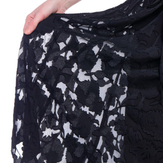 Thumbnail 2: Nina Leonard Nina Leonard Womens Short Sleeve Textured Midi Dress 