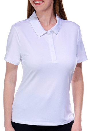Thumbnail 4: Lillie Green Lillie Green Womens Solid Short Sleeve Golf Top 