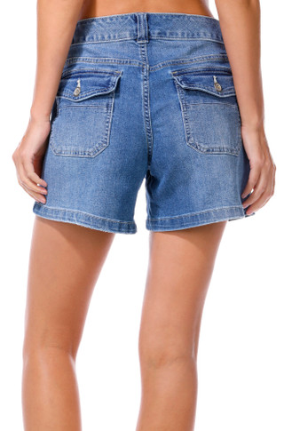 Thumbnail 3: Unionbay UNIONBAY Juniors Darcy Denim Shorts 