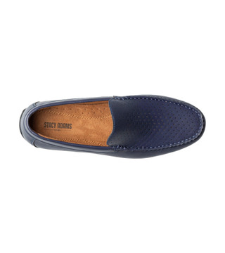 Thumbnail 6: Stacy Adams Stacy Adams Mens Conroy Moc Toe Perf Slip Ons 