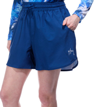Thumbnail 1: Guy Harvey Guy Harvey Womens Solid Shorts 