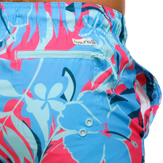 Thumbnail 3: Laguna Laguna Men's Jungle Floral Volley Swim Shorts 