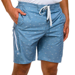 Thumbnail 1: Eddie Bauer Eddie Bauer Mens E-Board Sun Print Swim Shorts 