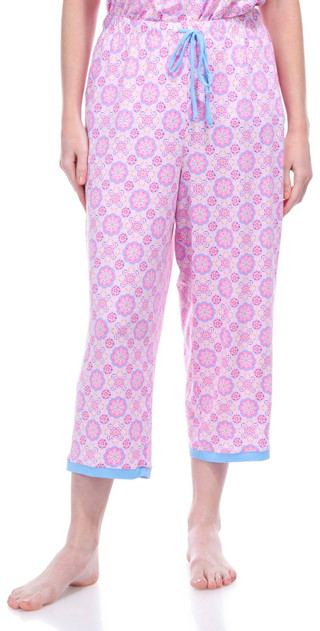 Thumbnail 7: Ellen Tracy Ellen Tracy Womens 2 Pc Floral Print Pants Sleepwear Set 