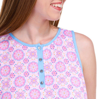 Thumbnail 5: Ellen Tracy Ellen Tracy Womens 2 Pc Floral Print Pants Sleepwear Set 
