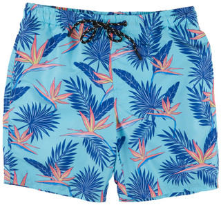 Thumbnail 1: Distortion Distortion Men's Palms Printed Swim Shorts 