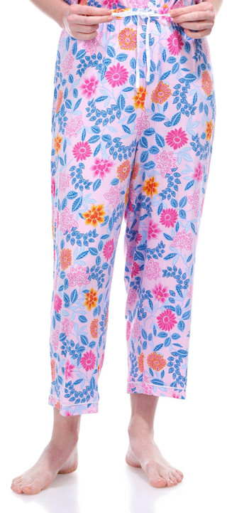 Thumbnail 6: Ellen Tracy Ellen Tracy Womens 2 Pc Short Sleeve Floral Sleepwear Set 