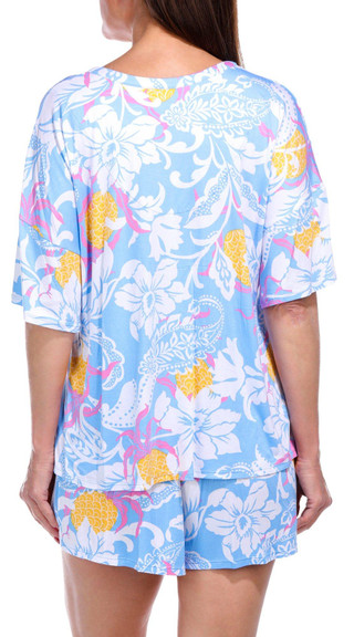 Thumbnail 3: Ellen Tracy Ellen Tracy Womens 2 pc Sleepwear Shorts Set 