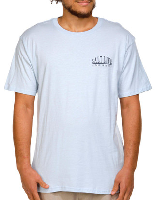 Thumbnail 2: Salt Life Salt Life Mens Short Sleeve Printed Graphic Tee 
