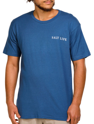 Thumbnail 2: Salt Life Salt Life Mens Short Sleeve Yellowfin Catch Graphic Tee 