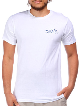 Thumbnail 3: Salt Life Salt Life Mens Short Sleeve Printed Graphic Tee 