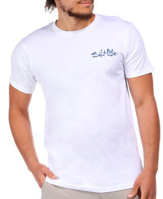 Thumbnail 4: Salt Life Salt Life Mens Short Sleeve Printed Graphic Tee 