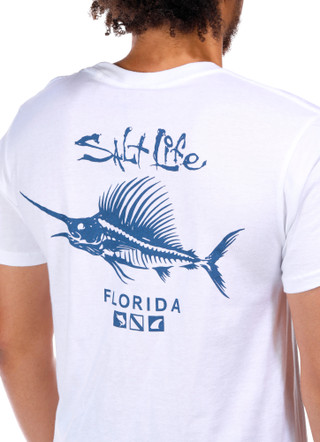 Thumbnail 2: Salt Life Salt Life Mens Short Sleeve Printed Graphic Tee 