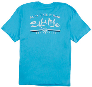 Thumbnail 1: Salt Life Salt Life Mens Printed Short Sleeve Tee 