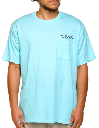 Thumbnail 2: Salt Life Salt Life Mens Printed Short Sleeve Tee 