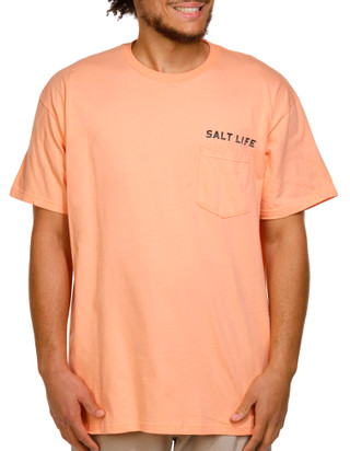Thumbnail 2: Salt Life Salt Life Mens Printed Short Sleeve Tee 