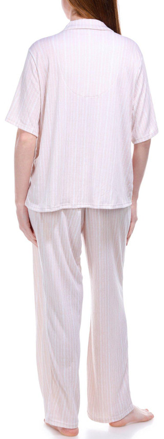Thumbnail 3: Nicole Miller Jaclyn Intimated Womens 2 Pc Pajama Pants Set 