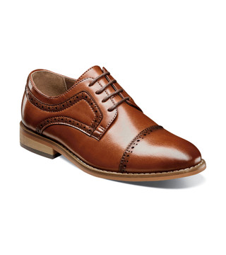 Thumbnail 1: Stacy Adams Stacy Adams Boys Dickinson Cap Toe Oxford 