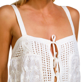 Thumbnail 3: Derek Heart Derek Heart Juniors Crochet Eyelet Tank Top 
