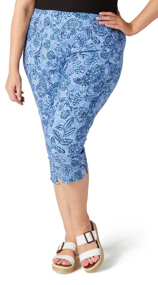 Thumbnail 1: Zac & Rachel Zac and Rachel Womens Print Mill Capris 