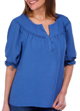 Thumbnail 1: ADRIENNE VITTADINI Adrienne Vittadini Womens Short Sleeve Raglan Top 