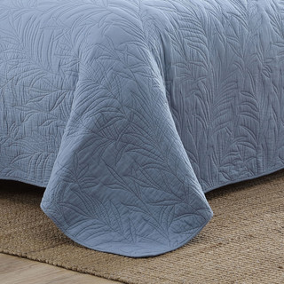 Thumbnail 10: Tommy Bahama Tommy Bahama Solid Costa Sera 100% Cotton Quilt 