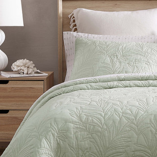 Thumbnail 3: Tommy Bahama Tommy Bahama Solid Costa Sera 100% Cotton Quilt 
