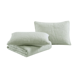 Thumbnail 9: Tommy Bahama Tommy Bahama Solid Costa Sera 100% Cotton Quilt 
