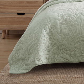Thumbnail 4: Tommy Bahama Tommy Bahama Solid Costa Sera 100% Cotton Quilt 