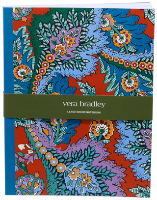 Thumbnail 1: Vera Bradley Vera Bradley Flower & Feather Large Bound Notebook 
